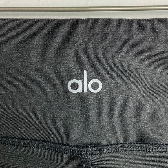 Alo Black Crystal Airbrush Legging XS - Picture 5 of 9